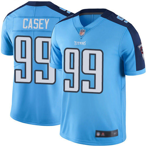 Tennessee Titans Limited Light Blue Men Jurrell Casey Jersey NFL Football #99 Rush Vapor Untouchable->women nfl jersey->Women Jersey